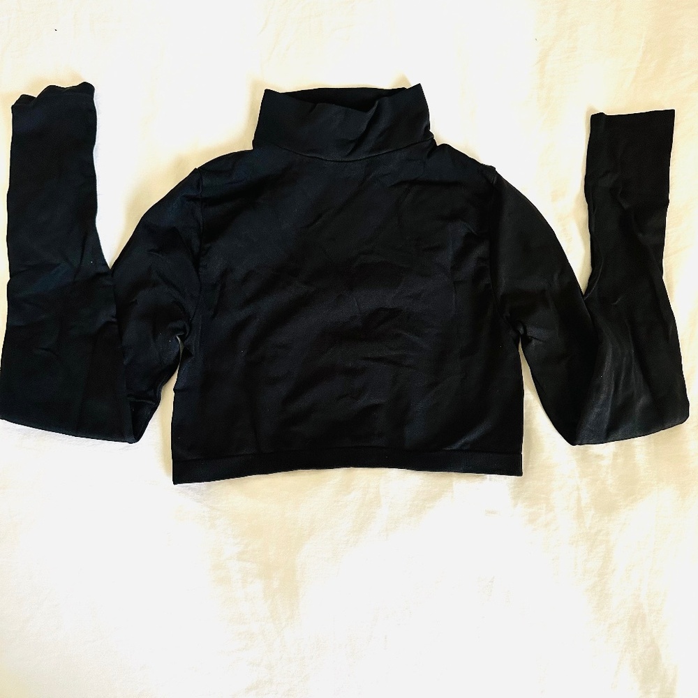 Free People Intimately FP crop turtle neck